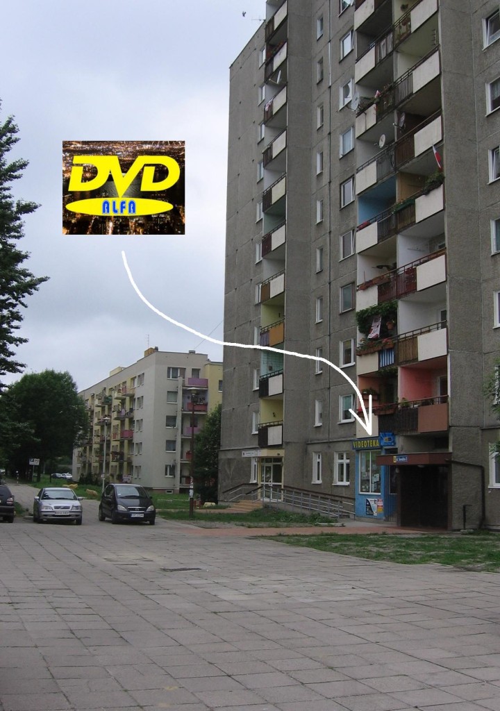 Wypożyczalnia filmów DVD “ALFA” 45-304 Opole ul. Sieradzka 3