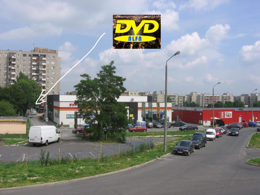 Wypożyczalnia filmów DVD “ALFA” 45-304 Opole ul. Sieradzka 3 Malinka lokal
